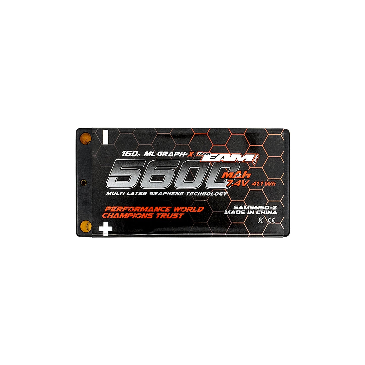 Team EAM 5600mah 150c Shorty ML Graph-X Formula Lipo Battery.