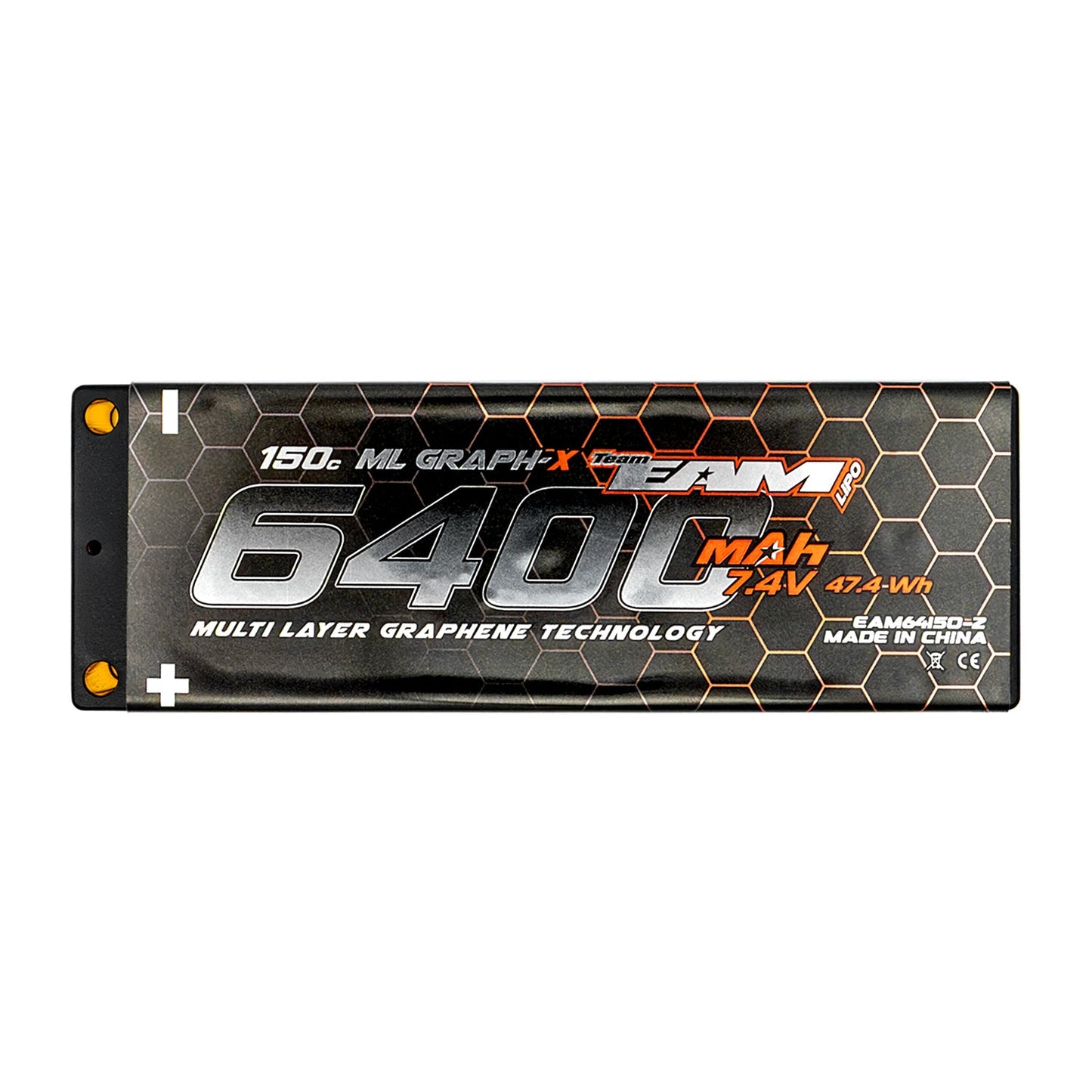 Team EAM 6400mah 150C ULCG ML Graph-X Formula Lipo Battery