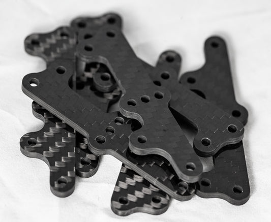 BLACK CARPET EDITION RC12R6 Servo Mounting Plate for 96x0 - West Coast R/C Works