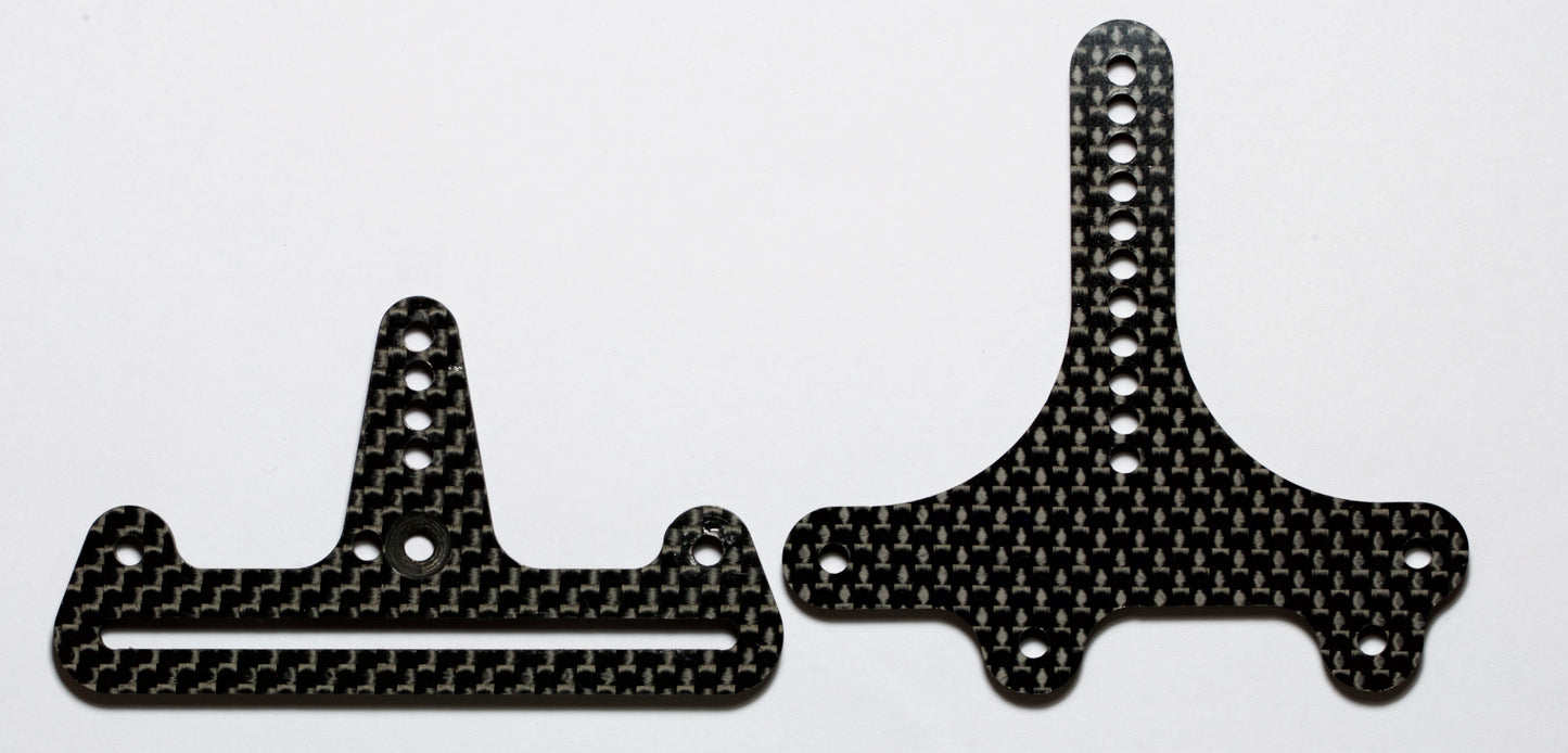 BLACK CARPET EDITION X12 Servo Mounting Plate for 96x0 - West Coast R/C Works