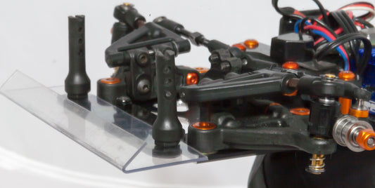 Black Carpet Edition 1/12 Pan-Car Body Support Now also in Lexan