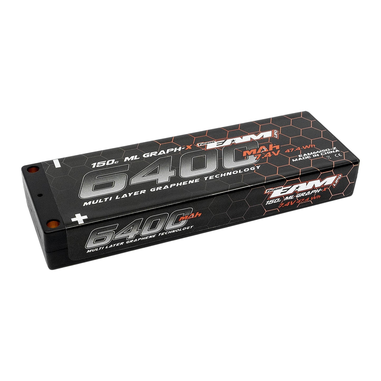 Team EAM 6400mah 150C ULCG ML Graph-X Formula Lipo Battery