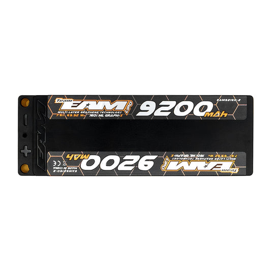 Team EAM 9200mah 200C ML Graph-X  Formula Lipo Battery. Fat Momma V2!
