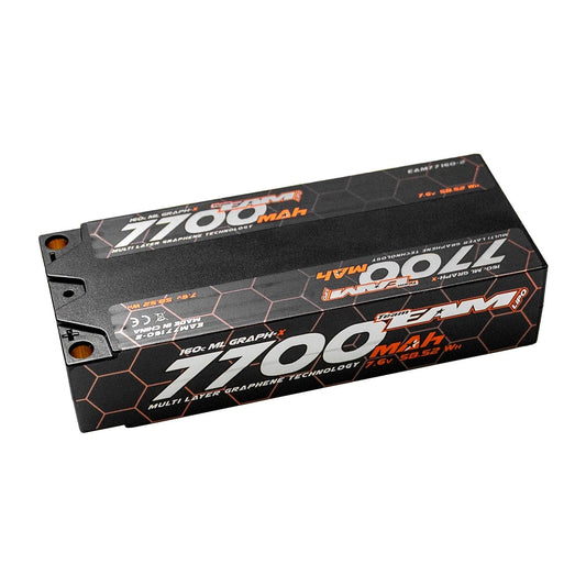 Team EAM 7700mah 160C Mid-Shorty ML Graph-X Formula Lipo Battery