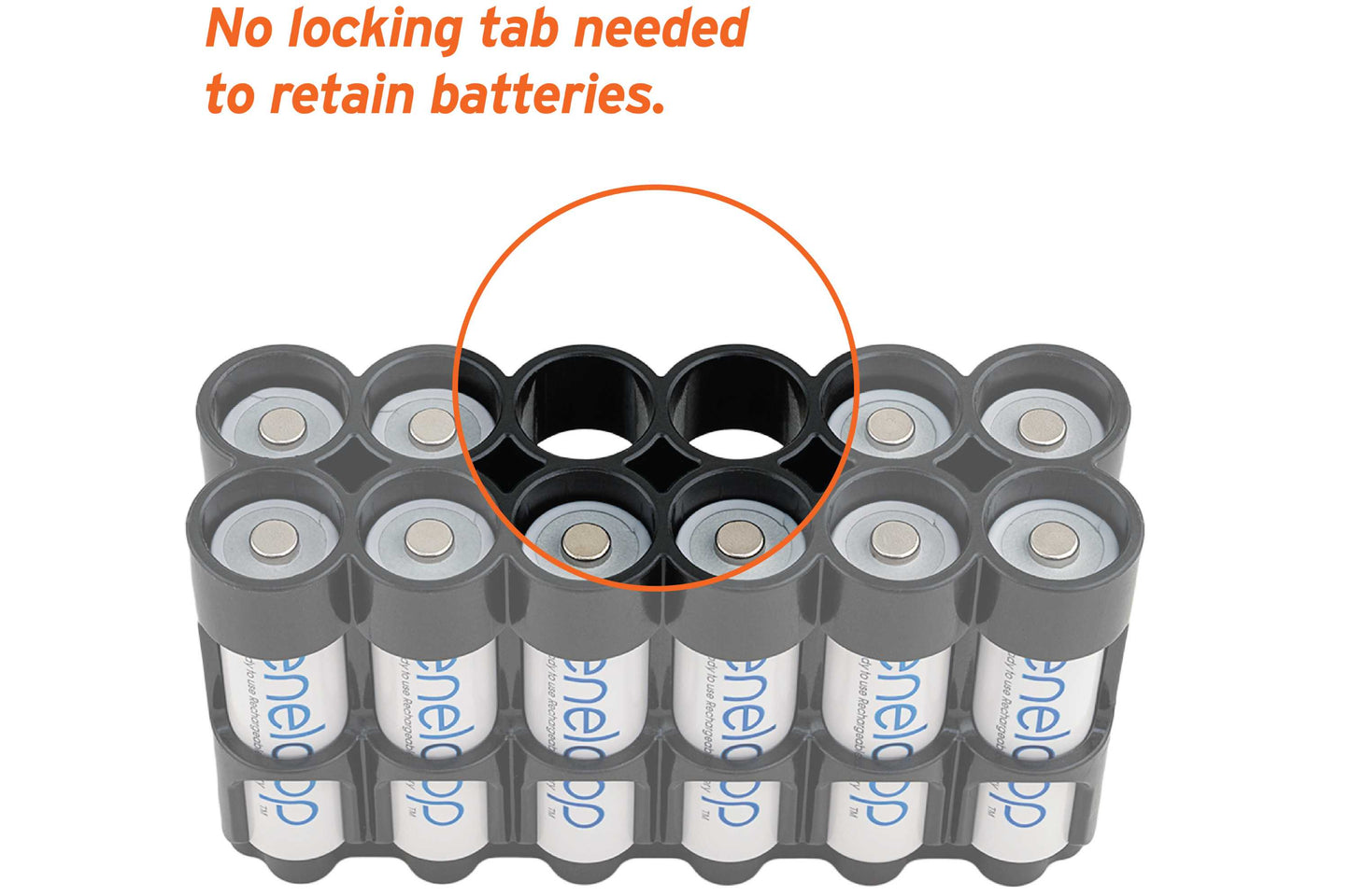 Magnetic AAA - Battery Case