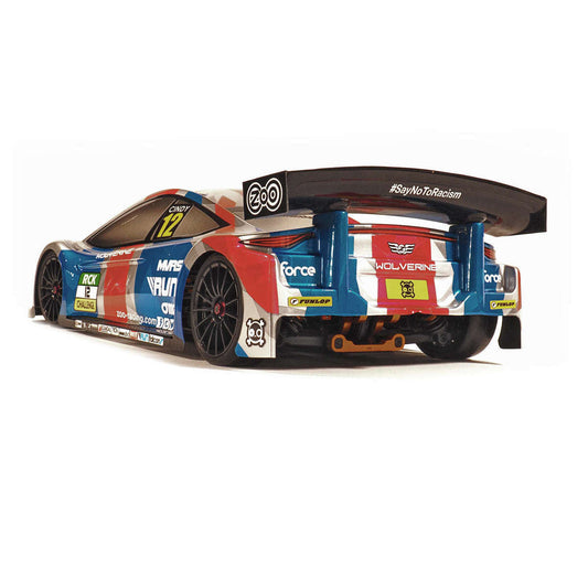 ZooRacing Wolverine MAX TC Body (Out of large window mask and Decal sheets-Only comes with small Mask)