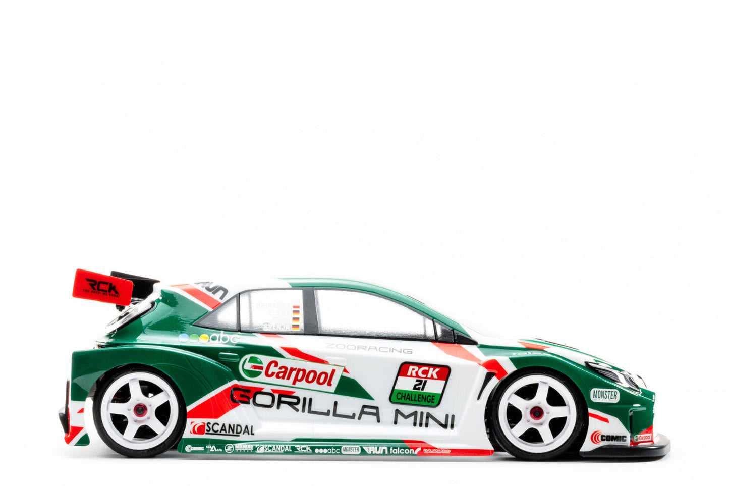 ZooRacing ZR-0021 - Gorilla MINI - 1:10 M-Chassis Mini Touring Car Body