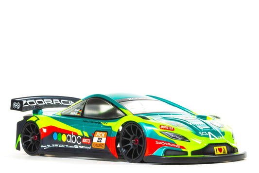 ZooRacing ZR-0022 - Wolverine MINI - 1:10 M-Chassis Mini Touring Car Body - WB225 (Select Weight)
